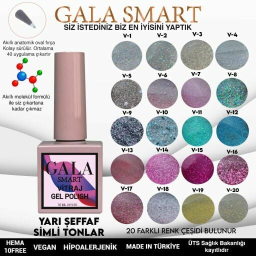 GALA SMART VİTRAJ SERİ 10 ml