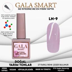 Gala smart natural kalıcı oje 10 mle ln9