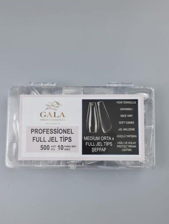 Gala soft jel tips no:x 500 adet
