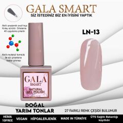 Gala smart natural kalıcı oje 10 mle ln13