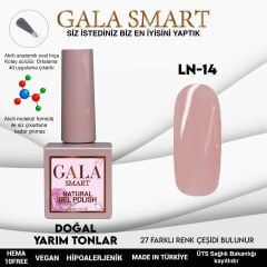 Gala smart natural kalıcı oje 10 mle ln14