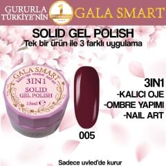 Gala solıd gel polısh 15 ml no 005