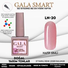 Gala smart natural kalıcı oje 10 mle ln20