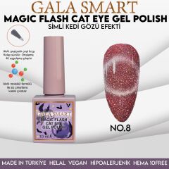 Magic flash cat eye no:8 kırmızı