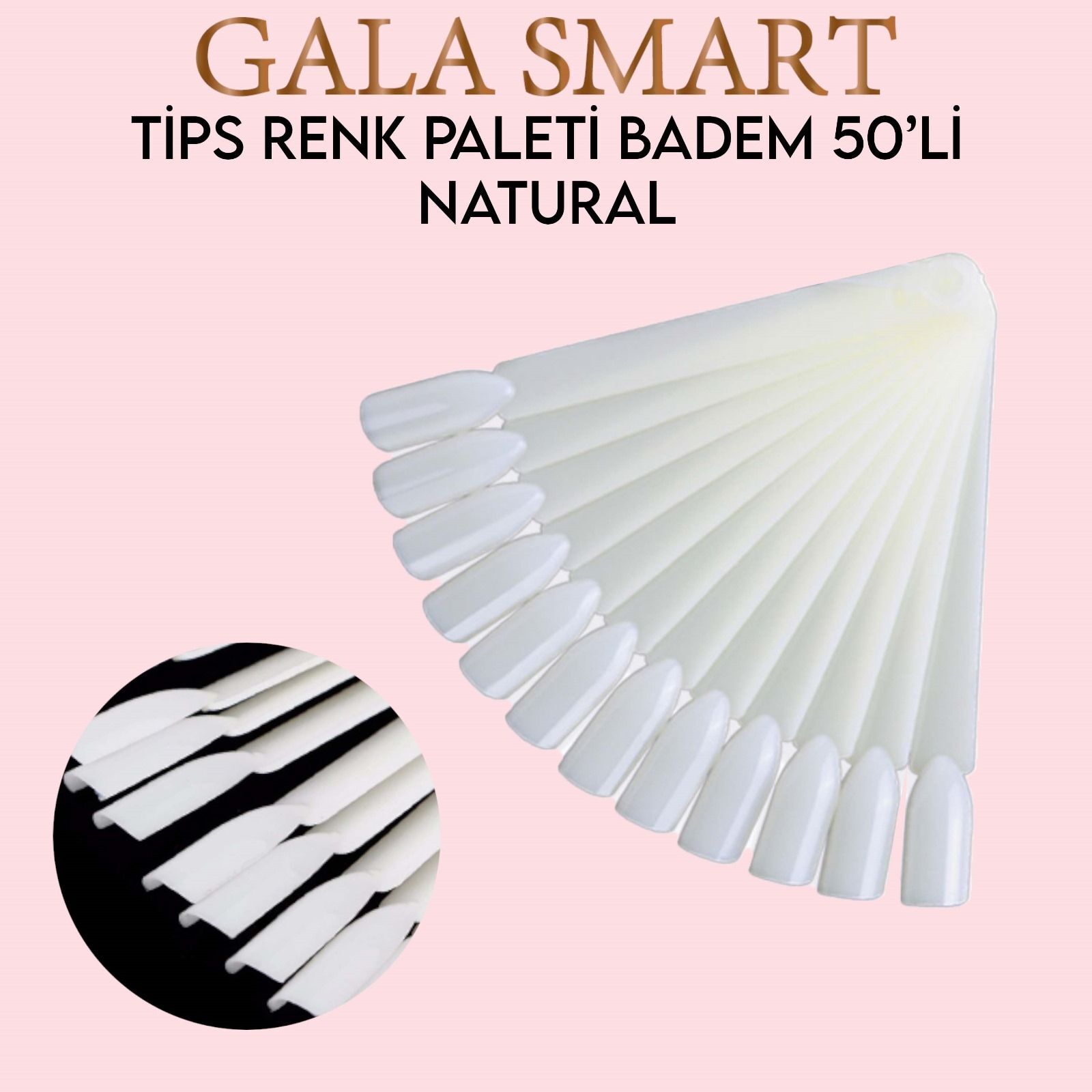 TİPS RENK PALETİ 50 Lİ NATUREL