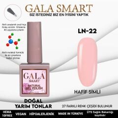 Gala smart natural kalıcı oje 10 mle ln22