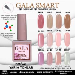 Gala smart natural kalıcı oje 10 mle ln25