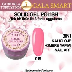 Gala solıd gel polısh 15 ml no 015
