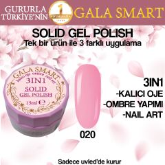 Gala solıd gel polısh 15 ml no 020