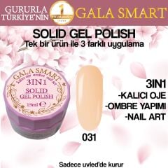 Gala solıd gel polısh 15 ml no 031