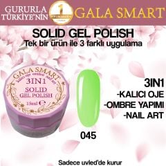 Gala solıd gel polısh 15 ml no 045