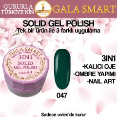 Gala solıd gel polısh 15 ml no 047