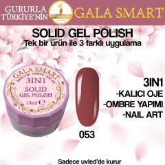 Gala solıd gel polısh 15 ml no 053