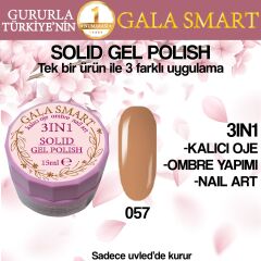 Gala solıd gel polısh 15 ml no 057