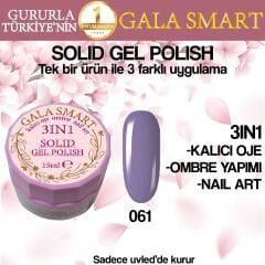 Gala solıd gel polısh 15 ml no 061