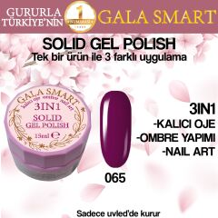Gala solıd gel polısh 15 ml no 065