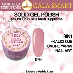 Gala solıd gel polısh 15 ml no 076