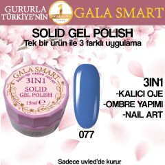 Gala solıd gel polısh 15 ml no 077