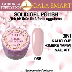 Gala solıd gel polısh 15 ml no 086
