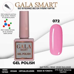 Gala smart classic kalıcı oje 10 mle no:072