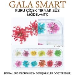 Kuru çiçek tırnak süs - model:mtx