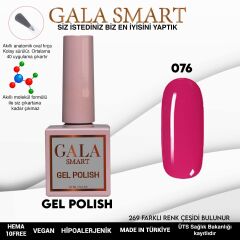 Gala smart classic kalıcı oje 10 mle no:076