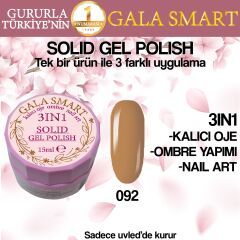 Gala solıd gel polısh 15 ml no 092