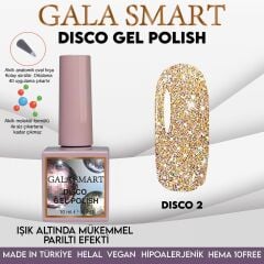 Gala smart disco kalıcı oje 10 ml no:02