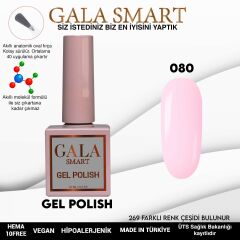 Gala smart classic kalıcı oje 10 mle no:080