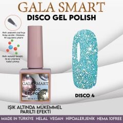 Gala smart disco kalıcı oje 10 ml no:04