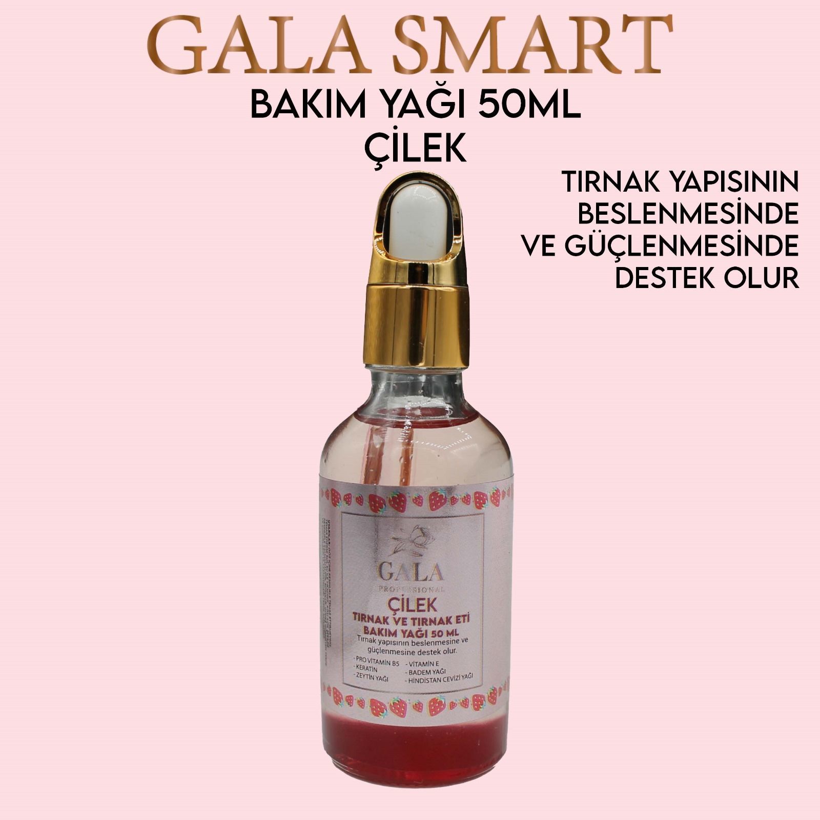GALA TIRNAK BAKIM YAĞI 50 ML - ÇİLEK