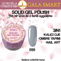 Gala solıd gel polısh 15 ml no 099