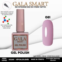Gala smart classic kalıcı oje 10 mle no:081