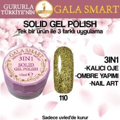 Gala solıd gel polısh 15 ml no 110