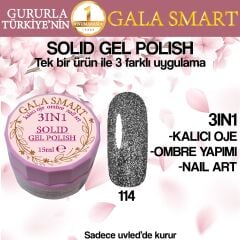 Gala solıd gel polısh 15 ml no 114