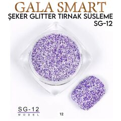 Şeker glitter tırnak süsleme no:sg-12