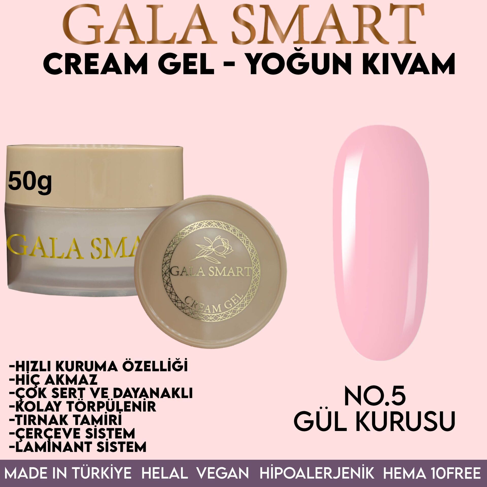 Gala smart - cream gel 50 g no:5