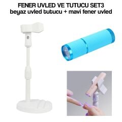 Fener uvled + uvled tutucu set no:3