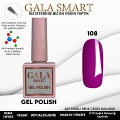Gala smart classic kalıcı oje 10 mle no:108