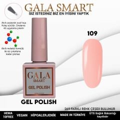Gala smart classic kalıcı oje 10 mle no:109