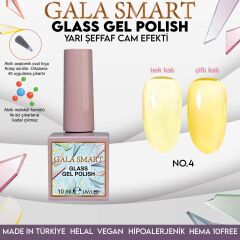 Gala smart glass kalıcı oje 10 mle no:04