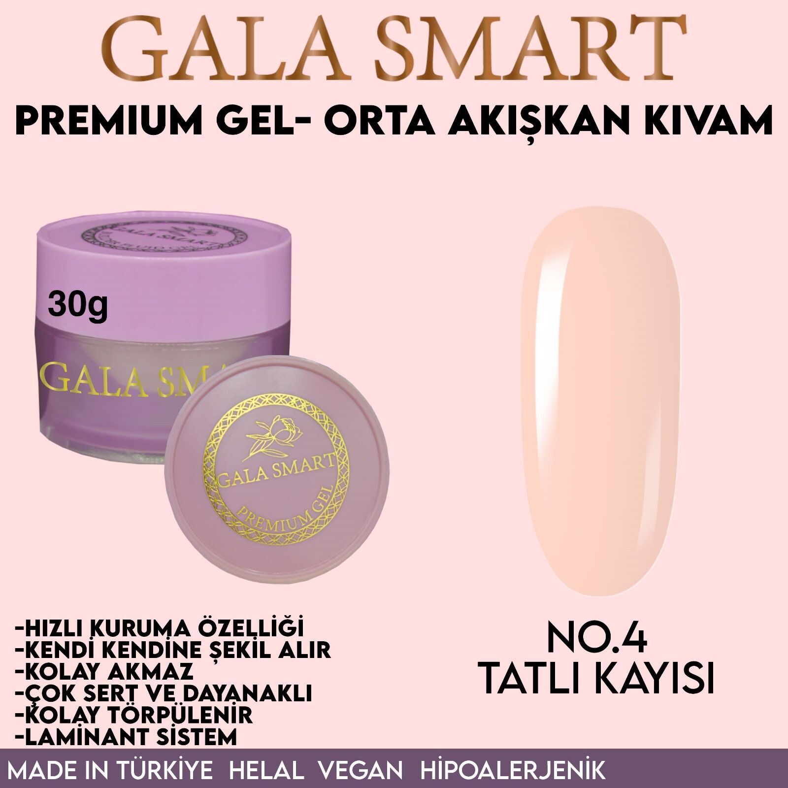 Gala smart - premium jel 30g - no:4