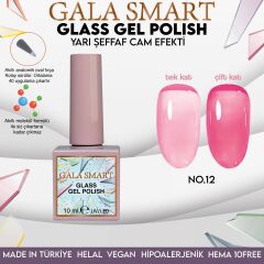 Gala smart glass kalıcı oje 10 mle no:12