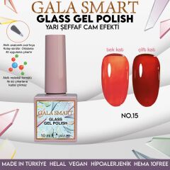 Gala smart glass kalıcı oje 10 mle no:15