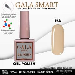 Gala smart classic kalıcı oje 10 mle no:124