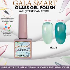 Gala smart glass kalıcı oje 10 mle no:18