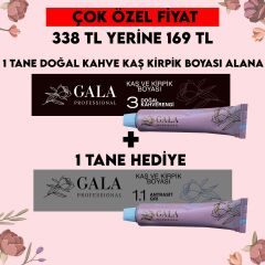 Kaş & kirpik boyası 1+1 kampanya no:3