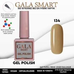 Gala smart classic kalıcı oje 10 mle no:134