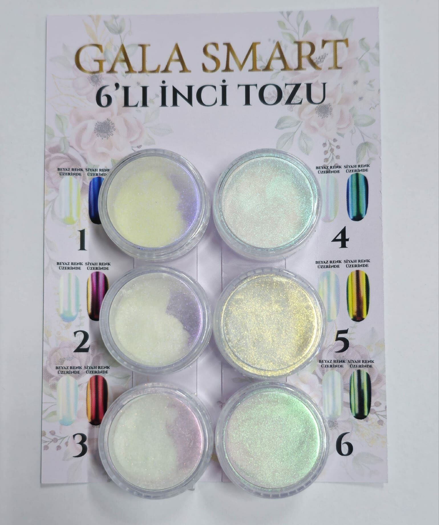 Gala smart - 6 lı inci tozu eko paket