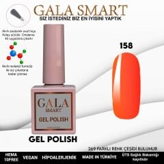 Gala smart classic kalıcı oje 10 mle no:158